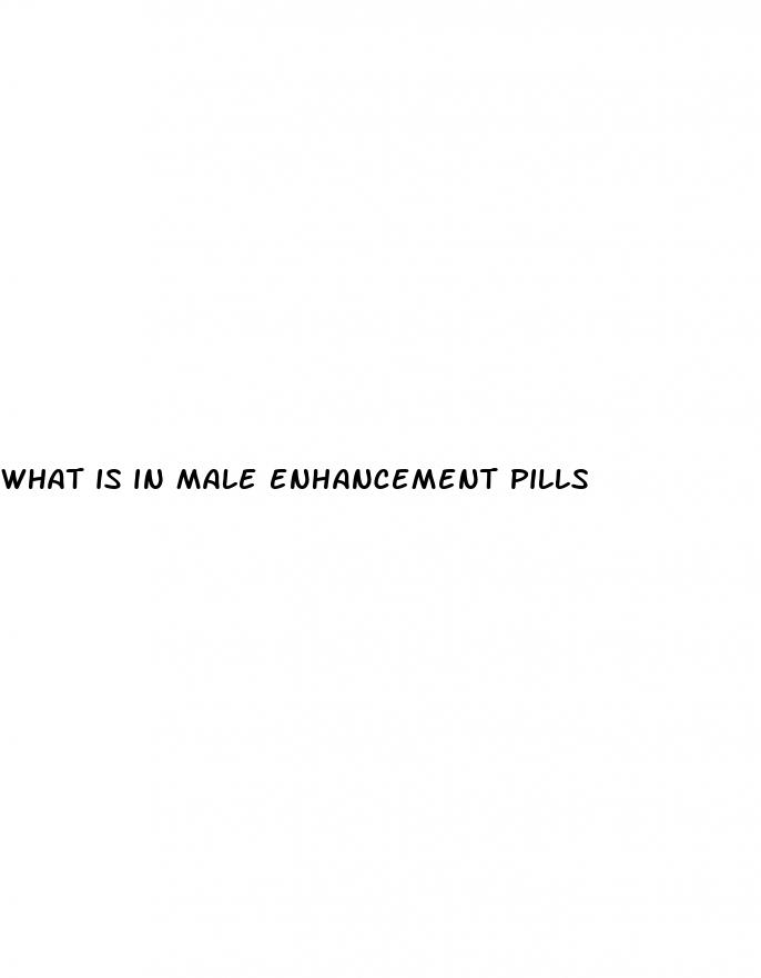 what is in male enhancement pills