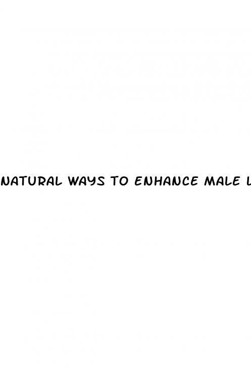 natural ways to enhance male libido