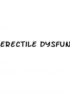 erectile dysfunction after intetesinal surgery