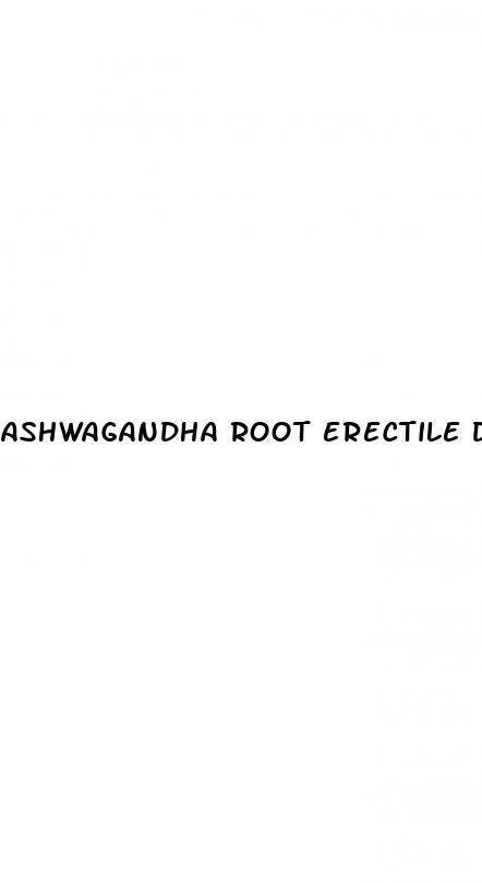 ashwagandha root erectile dysfunction