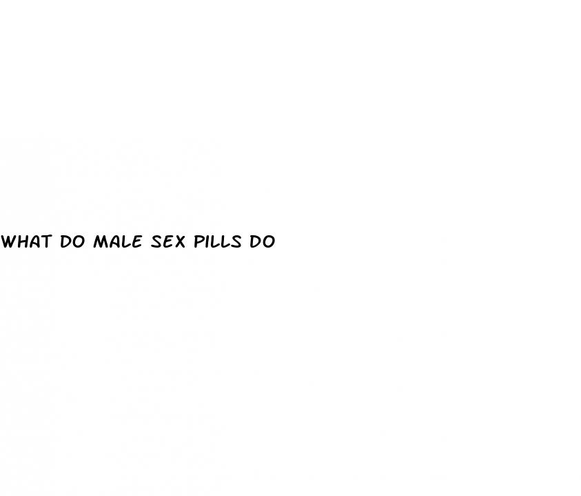 what do male sex pills do