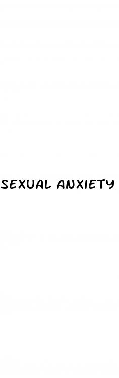 sexual anxiety erectile dysfunction