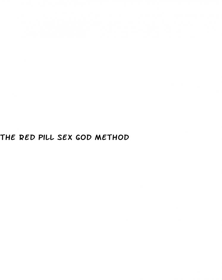 the red pill sex god method