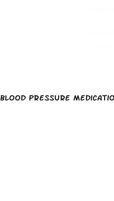 blood pressure medication erectile dysfunction