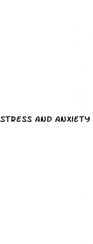 stress and anxiety erectile dysfunction