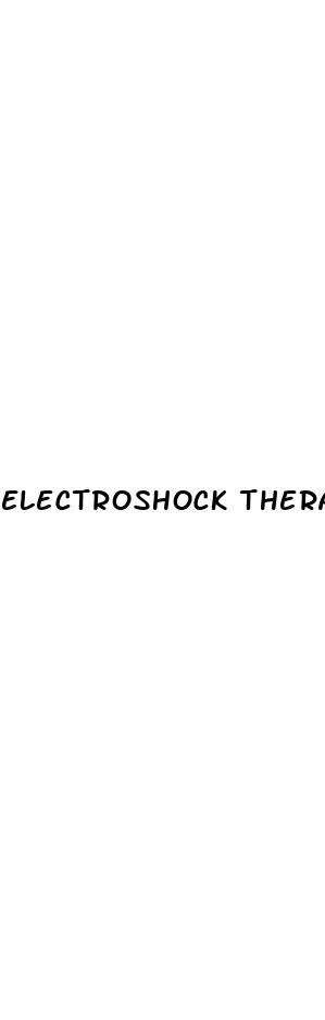 electroshock therapy for erectile dysfunction