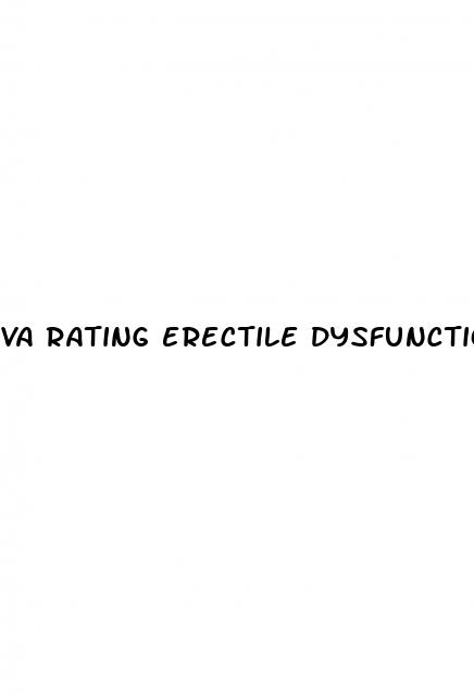 va rating erectile dysfunction