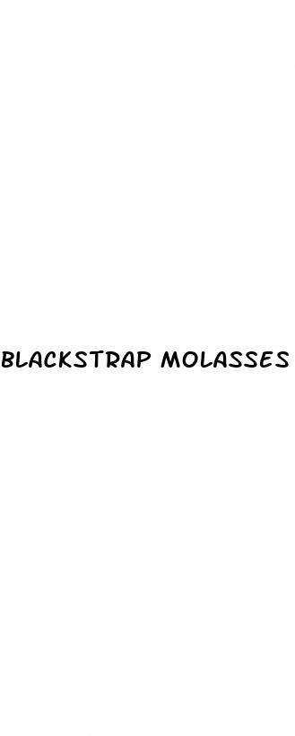 blackstrap molasses for erectile dysfunction