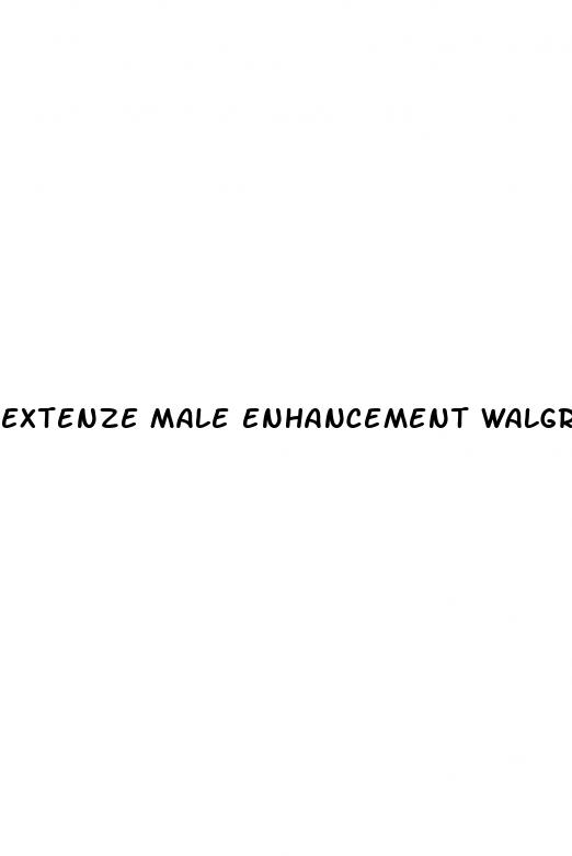 extenze male enhancement walgreens