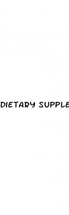 dietary supplements for male enhancement