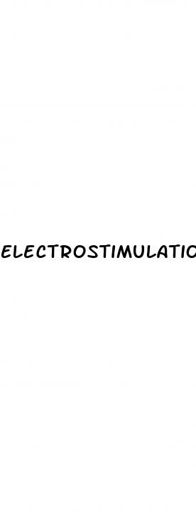 electrostimulation for erectile dysfunction