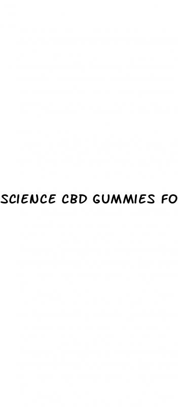 science cbd gummies for male enhancement