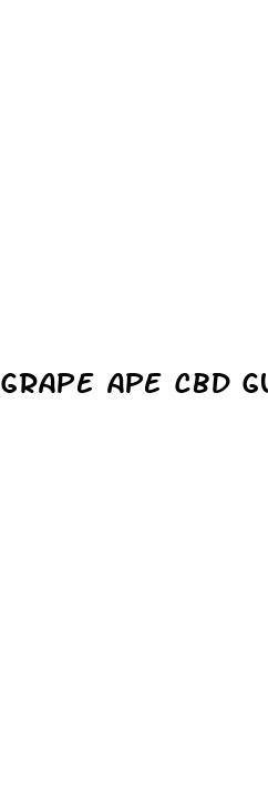 grape ape cbd gummies