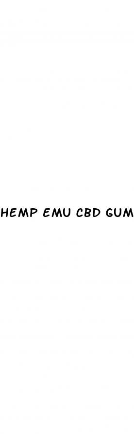 hemp emu cbd gummies