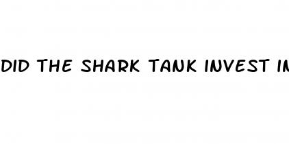 did the shark tank invest in cbd gummies