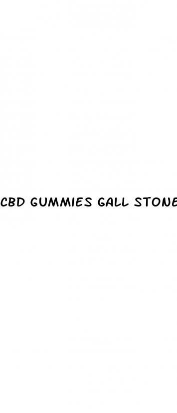 cbd gummies gall stones