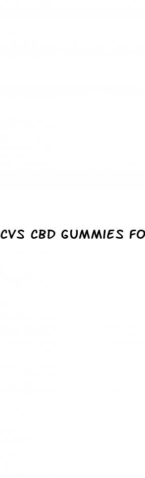 cvs cbd gummies for sleep