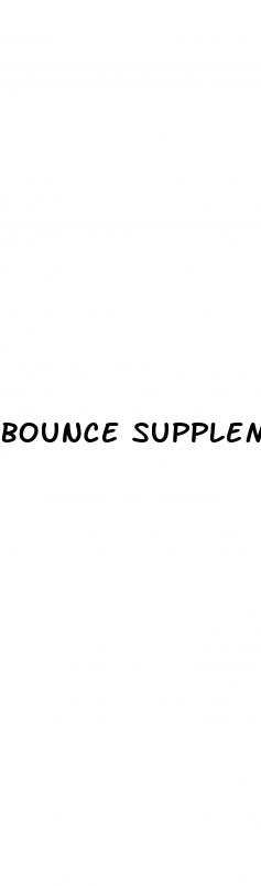 bounce supplements cbd gummies bears