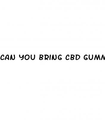 can you bring cbd gummies on plane