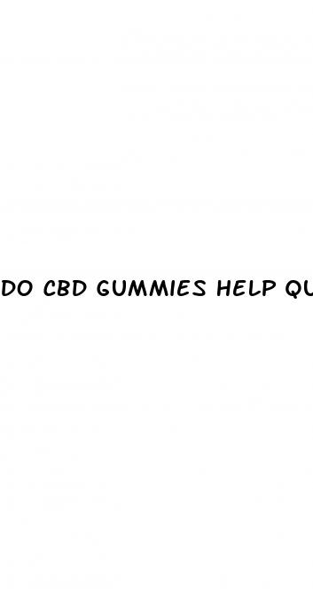 do cbd gummies help quit smoking