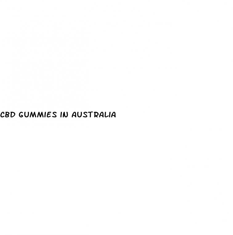 cbd gummies in australia
