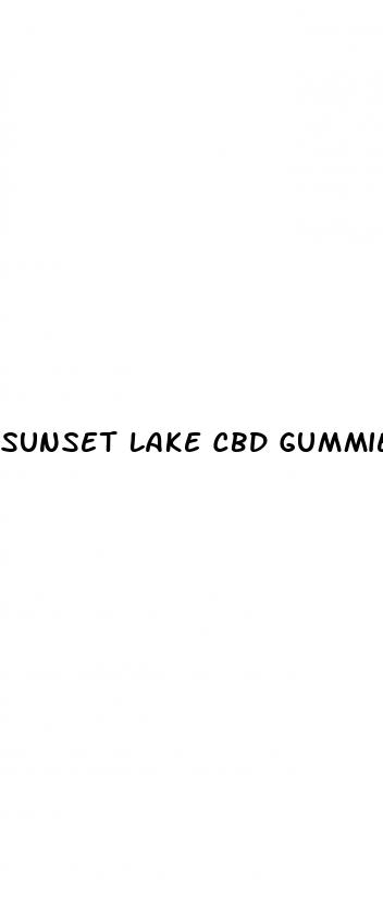 sunset lake cbd gummies