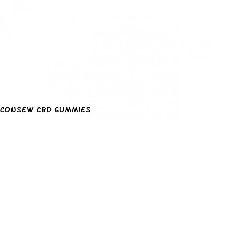 consew cbd gummies