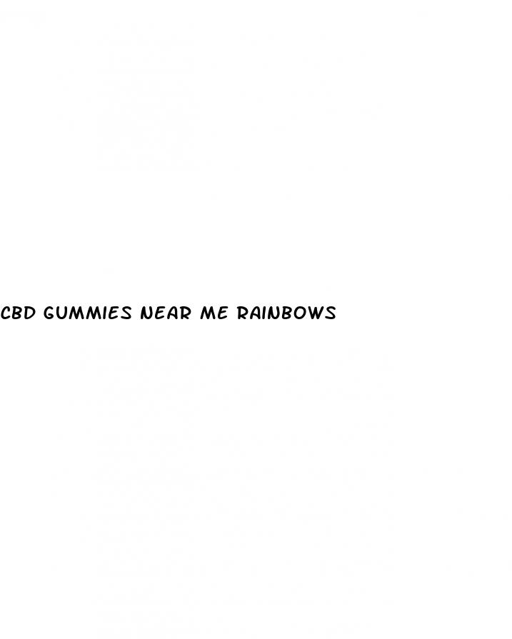 cbd gummies near me rainbows