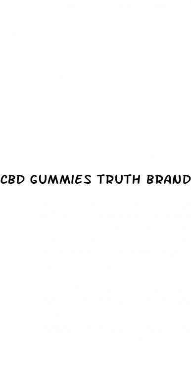 cbd gummies truth brand