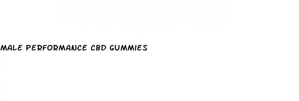 male performance cbd gummies