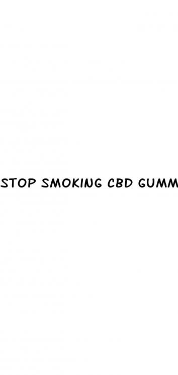 stop smoking cbd gummies shark tank