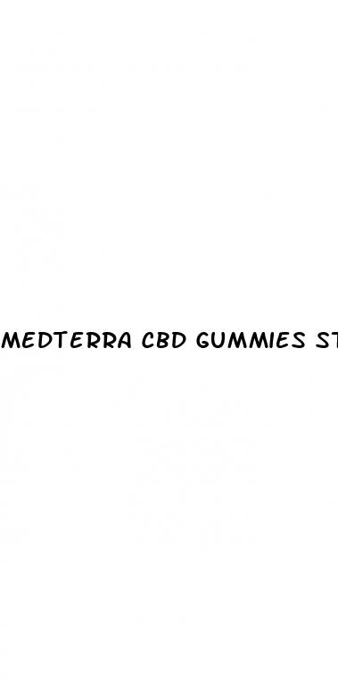 medterra cbd gummies stay alert