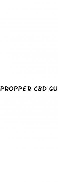 propper cbd gummies