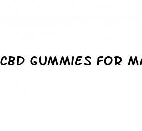cbd gummies for male growth