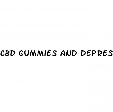 cbd gummies and depression