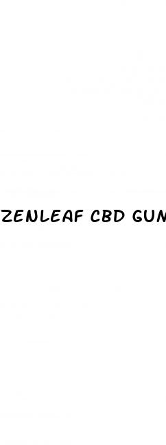 zenleaf cbd gummies cost