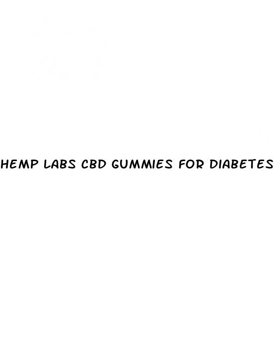 hemp labs cbd gummies for diabetes reviews
