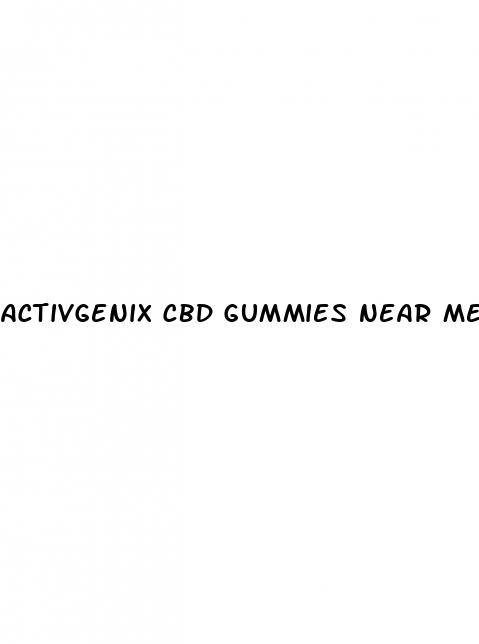 activgenix cbd gummies near me