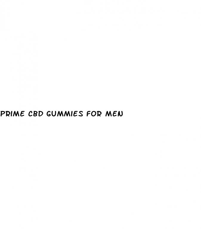 prime cbd gummies for men