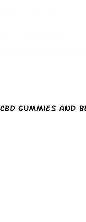 cbd gummies and blood thinners