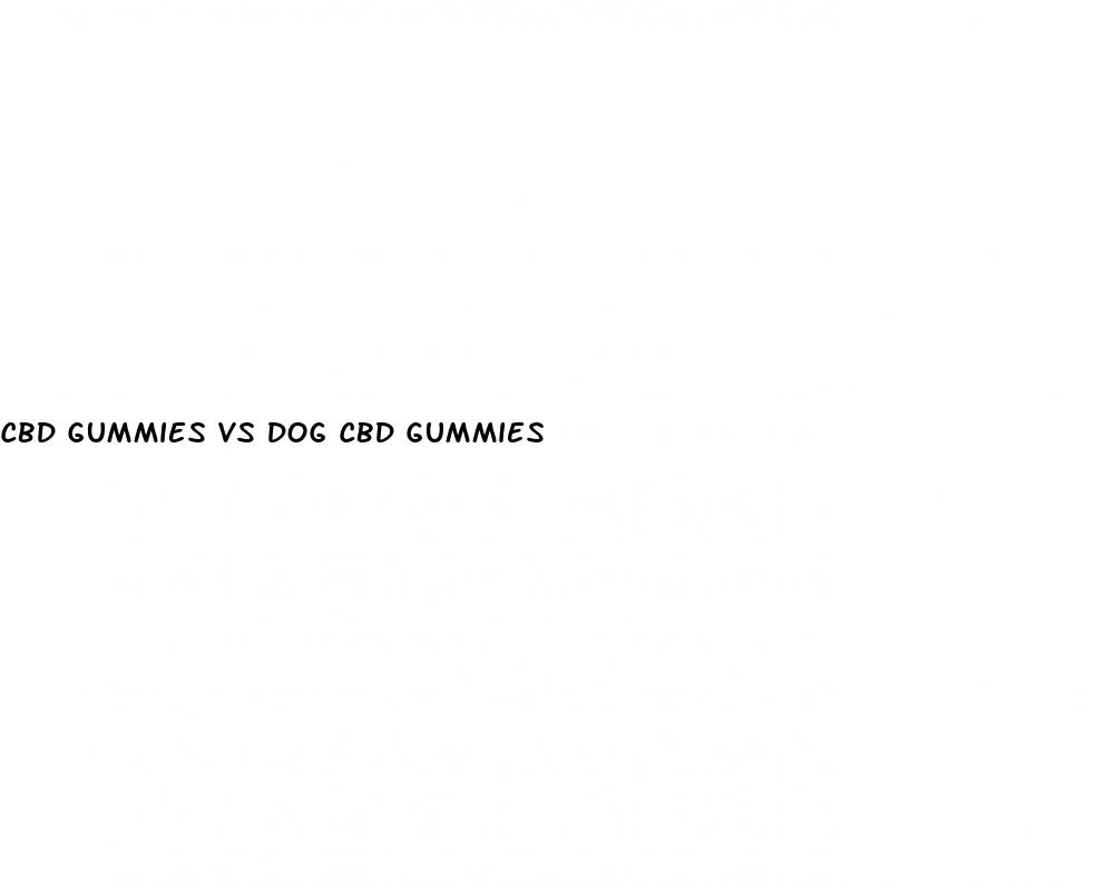 cbd gummies vs dog cbd gummies