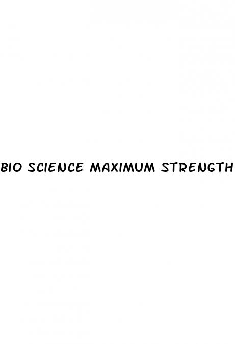 bio science maximum strength cbd gummies