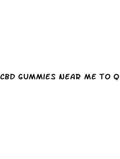 cbd gummies near me to quit smoking