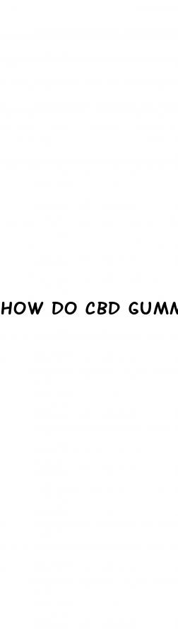 how do cbd gummies affect the body