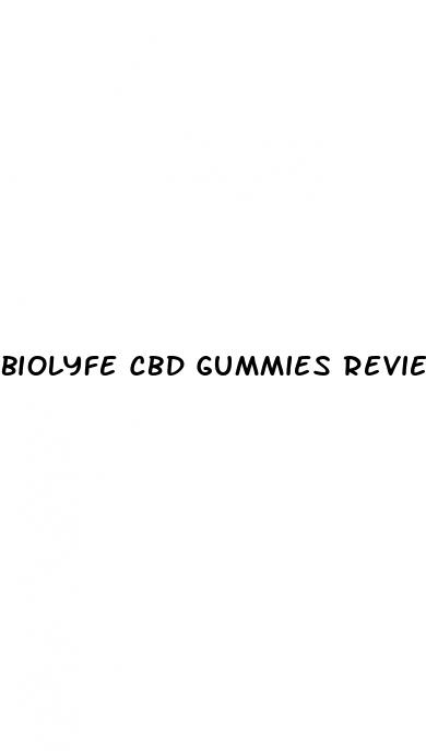 biolyfe cbd gummies review