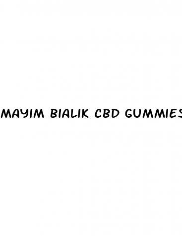 mayim bialik cbd gummies name