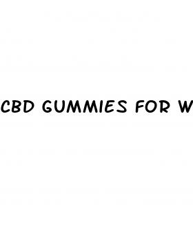 cbd gummies for weight lose