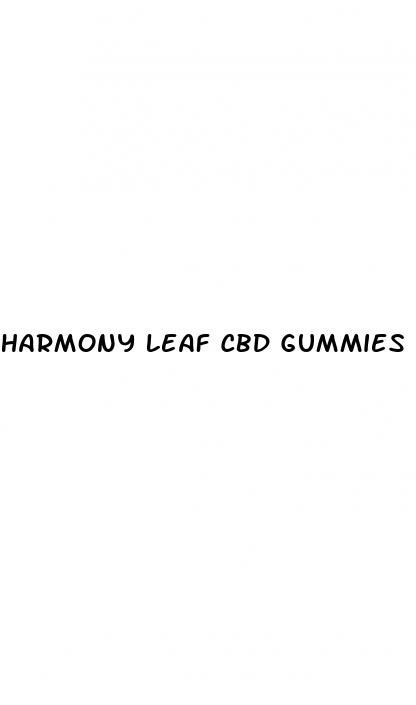 harmony leaf cbd gummies for tinnitus