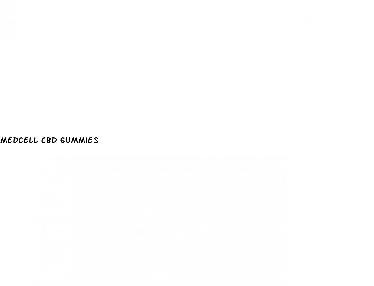 medcell cbd gummies