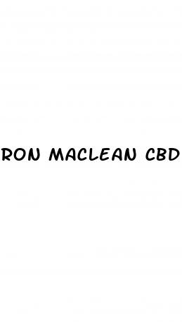 ron maclean cbd gummies